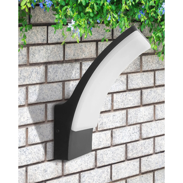 Вуличний світильник Goldlux 331342 Amy LED 1x12W 4000K 1600Lm IP44 чорний - фото №1