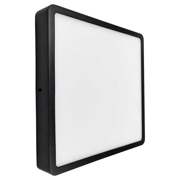 Світильник LED Violux ДББ RODOS квадрат 24W 5000K IP20 чорний ( 330151 ) - фото №1