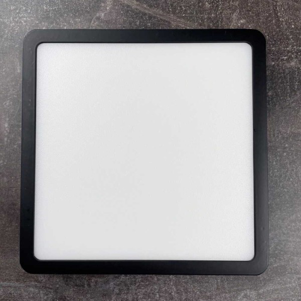 Світильник LED Violux ДББ RODOS квадрат 24W 5000K IP20 чорний ( 330151 ) - фото №2