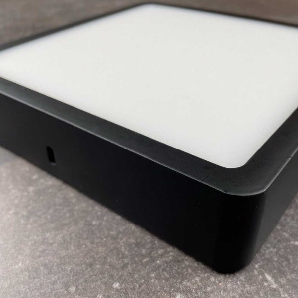 Світильник LED Violux ДББ RODOS квадрат 24W 5000K IP20 чорний ( 330151 ) - фото №3