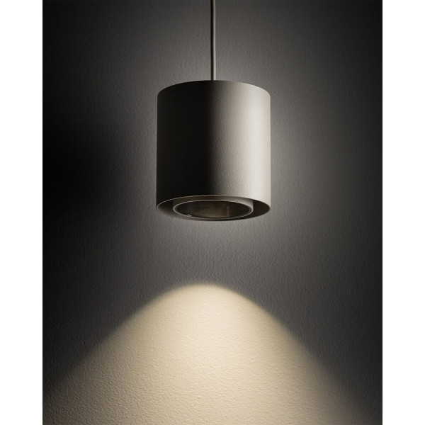 Підвісний світильник, люстра Nowodvorski 11513 Point Duo Zwis GU10 1x10W IP20 світло-сірий - фото №1