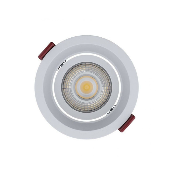 Точковий світильник Kloodi KD-Q040 LED 1x7W 3000K 560Lm IP20 Wh - фото №2