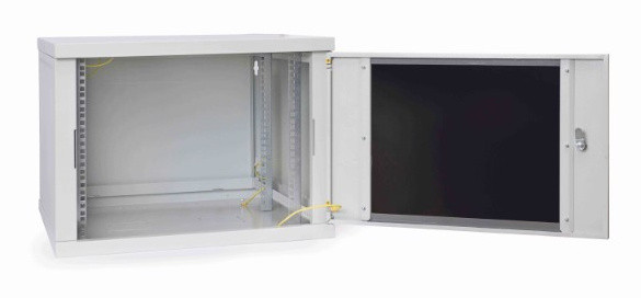 Телекомунікаційна шафа IPCOM CH 6U скло 450мм - фото №1