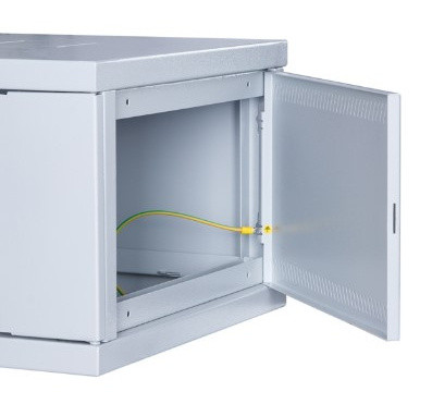 Телекомунікаційна шафа IPCOM CH 6U скло 450мм - фото №3