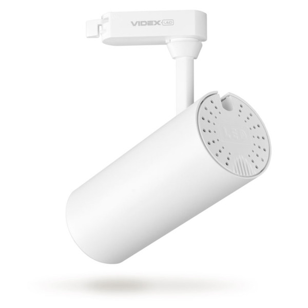 Трековий LED світильник Videx 20Вт 4100K (VL-TR04-204W) білий - фото №1