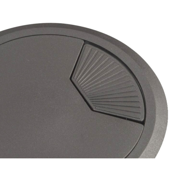 Кабельний громмет Schneider Electric INS61215 D60мм (чорний) 2шт - фото №1