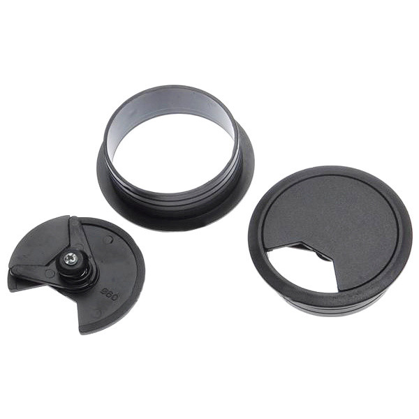 Кабельний громмет Schneider Electric INS61215 D60мм (чорний) 2шт - фото №3