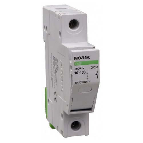 Держатель-разъединитель предохранителей NOARK Ex9F 1P 32A WI 10x38мм без индикатора (109054)