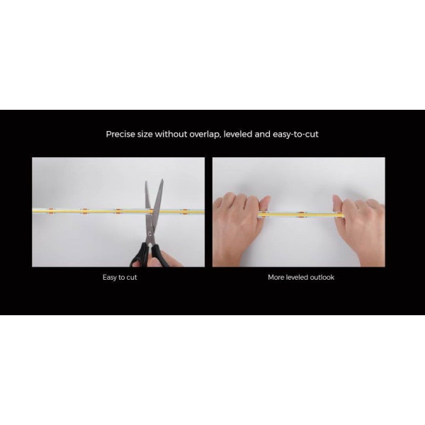 LED стрічка COLORS COB-24V-IP20 9.6W 660Lm 2700K 5м (DRF10-24V-8mm-SW) - фото №5