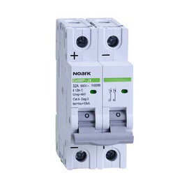 Автоматический выключатель NOARK Ex9BP-JX(+) 2P C63 63A DC 10кА C 500В (110092)