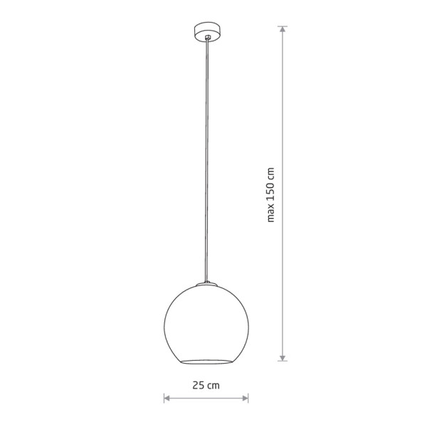 Подвесной светильник, люстра Nowodvorski 9057 Polaris E27 1x25W IP20 золотой - фото №4