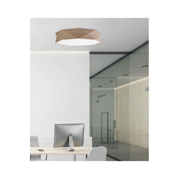 Люстра Tk Lighting 6196 Kantoor Nature E27 6x15W IP20 - фото №1