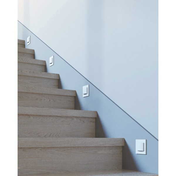 Светильник для подсветки лестницы/коридора Kanlux 33330 Erinus LED 1x1.5W 3000K 30Lm IP20 серый - фото №1