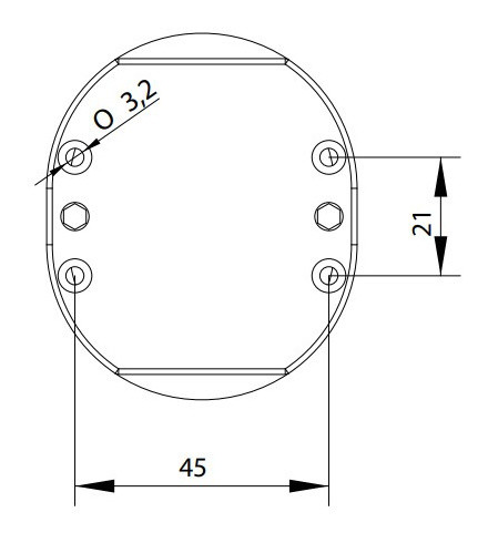 Корпус кнопкового поста ETI 004771548 ESE1Y на 1 отвір - фото №2