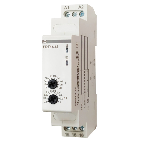 Реле часу Promfactor FRT14 41 з затримкою на включення