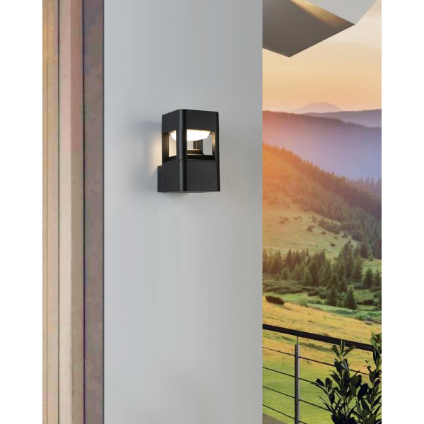 Уличный светильник Italux OWL-22982-BK Nutri LED 1x10W 3000K 430Lm IP54 черный - фото №1