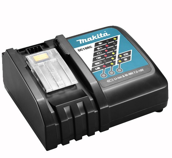 Набір акумуляторів Makita 191A24-4 Li-ion BL1830B із швидкозарядним пристроєм Makita DC18RC - фото №3