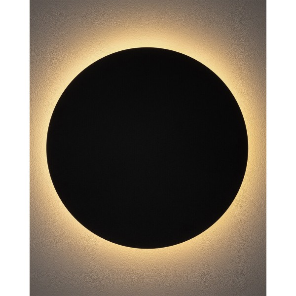 Бра, настенный светильник Nowodvorski 7636 Ring L LED 1x13W 3000K 160Lm IP20 черный - фото №1