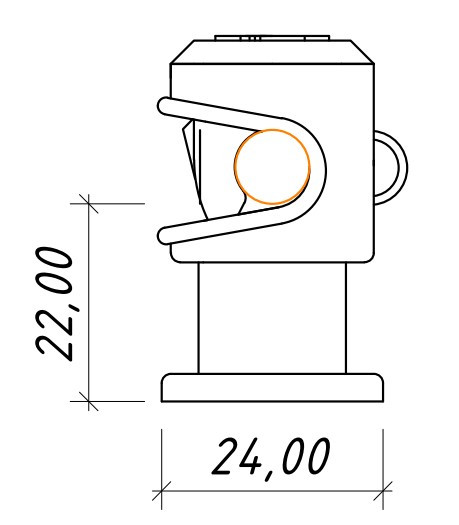 Держатель Leo Lightman Сlip М6 Pa под медь (301619) - фото №4