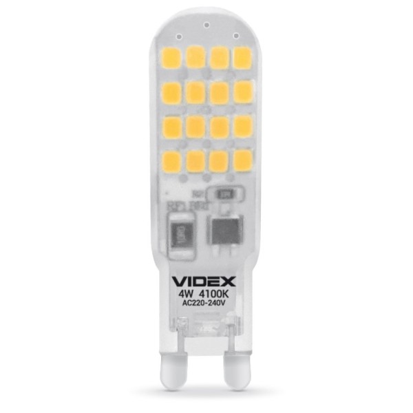 Cіліконова LED лампа Videx G9S G9 4Вт 4100K (VL-G9S-04224)