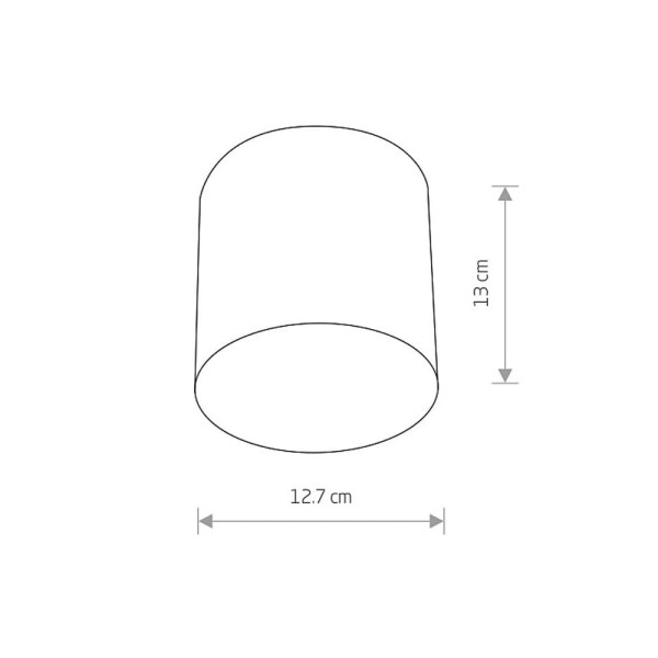 Точковий світильник Nowodvorski 6525 Point plexi GU10 1x10W IP20 Білий - фото №1