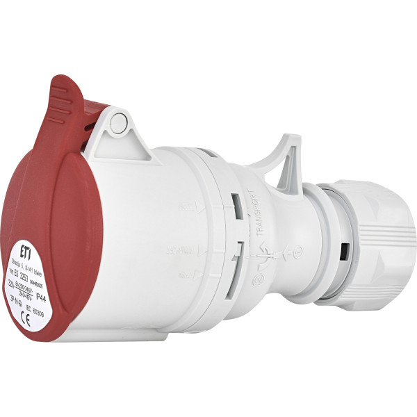 Кабельный силовой разъем ETI 004482005 ES-3253 IP44 (32A 400V 3P+N+PE)