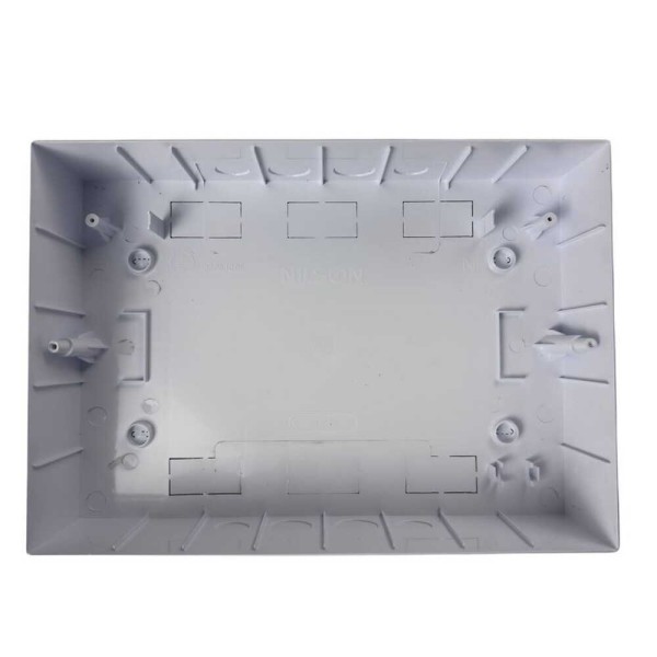 Бокс пластиковый NILSON quantum на 36 модулей внешний белый - фото №5