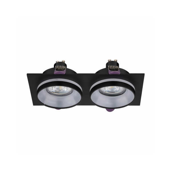 Точковий світильник TK Lighting 6925 Jet GU10 2x10W IP20 Bk