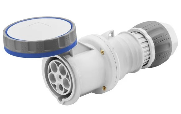 Переносний роз`єм GEWISS IP67 2P+E 63A 230В (GW63048H)