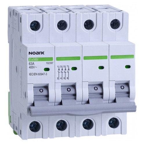 Вимикач навантаження NOARK Ex9BI 4P 25A (102394)