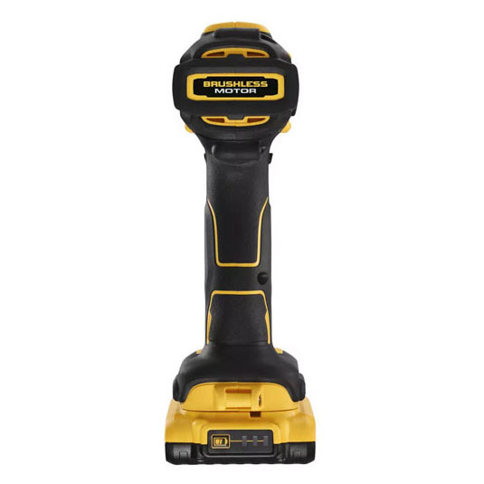 Ударний дриль-шурупокрут безщітковий DeWALT DCD709D2T XR Li-Ion 18В 2Аг 65Нм патрон 13мм - фото №2