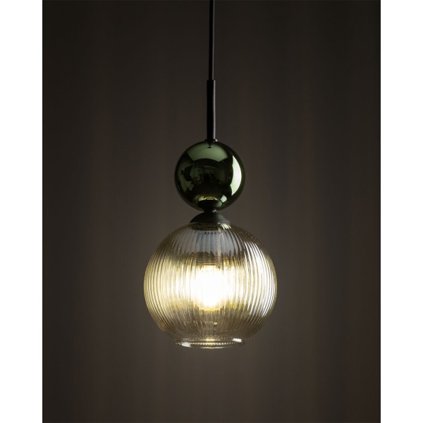 Подвесной светильник, люстра TK Lighting 11145 Sophia E14 1x10W IP20 зеленый - фото №3