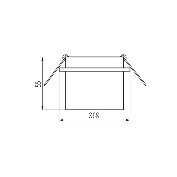 Точечный светильник Kanlux 27322 Spag GU10/GU5.3 1x10W IP20 черный - фото №4