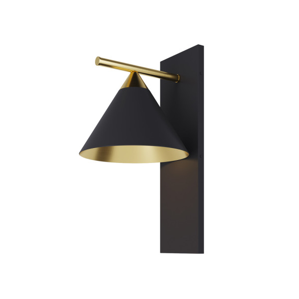 Бра, настінний світильник Pikart 23847-1 SC E27 1x60W IP20 чорний