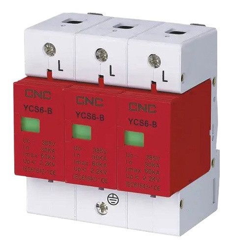 Ограничитель импульсного перенапряжения CNC YCS6-В 3Р 385В (Б00043166)