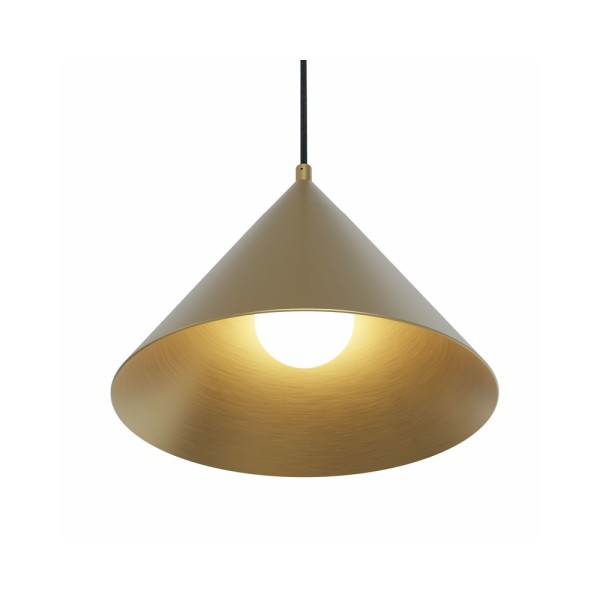 Підвісний світильник, люстра Pikart 32097-1 E27 1x60W IP20 Латунний - фото №1