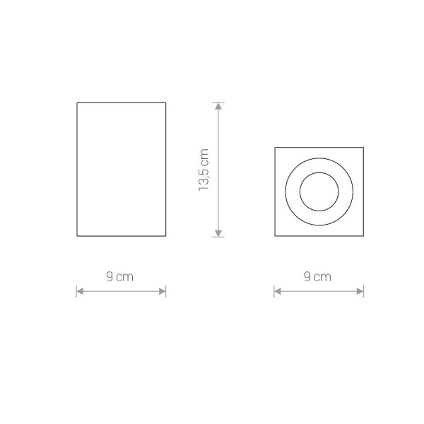 Точечный светильник Nowodvorski 8365 Bravo GU10 1x15W IP54 Черный - фото №3