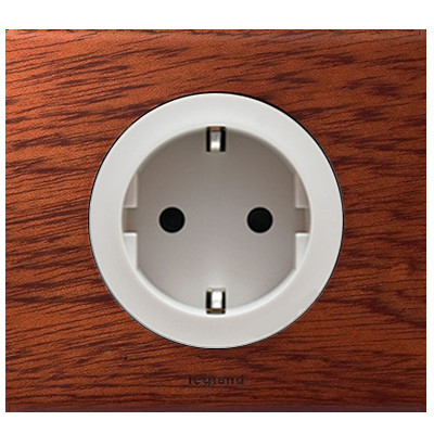 Рамка одинарная Legrand Celiane орех - фото №2