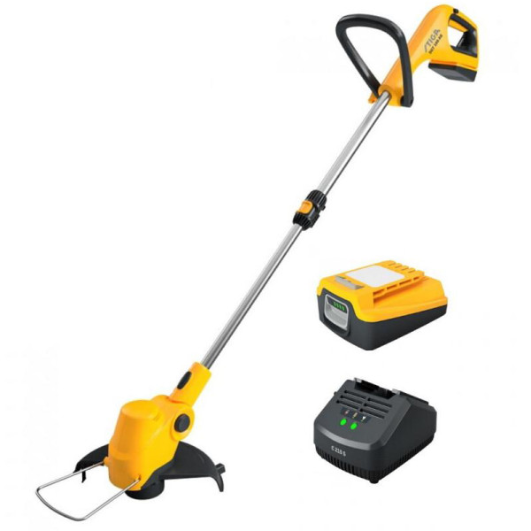 Аккумуляторный триммер STIGA GT100eKit 20В 8000об/мин с 1 аккумулятором и зарядным устройством - фото №3