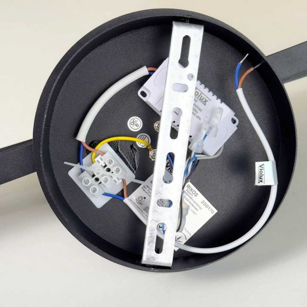 Світильник LED RIXOS 60W 4000K IP20 поворотний пісочно-чорний + золото Violux ( 200170 ) - фото №5