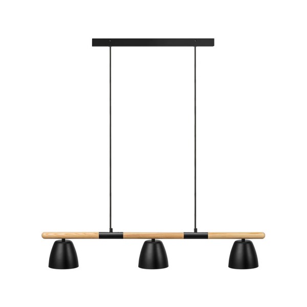 Подвесной светильник, люстра Nordlux 2112603003 Theo GU10 3x25W IP20 черный - фото №3