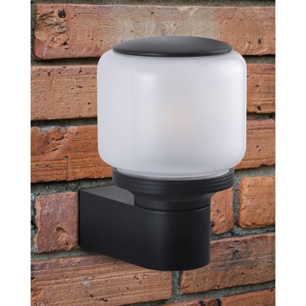 Вуличний світильник Goldlux 331397 Madrid E27 1x12W IP44 чорний - фото №1