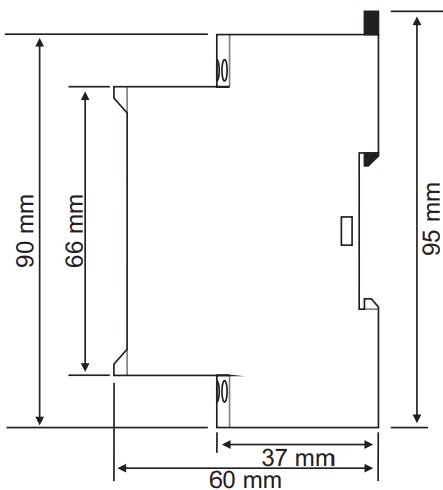 Реле времени ERV-09, Tense - фото №2
