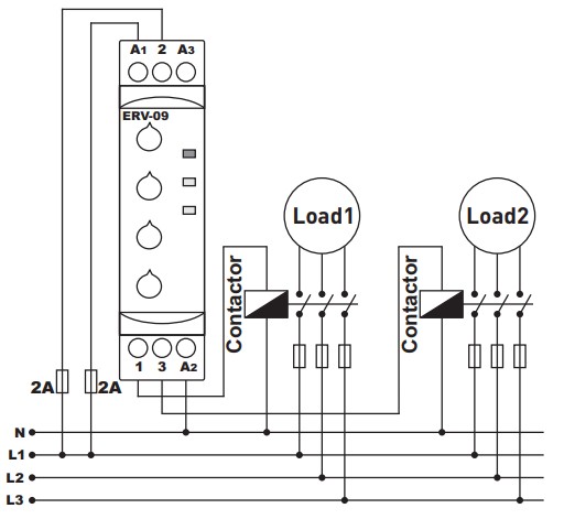 Реле времени ERV-09, Tense - фото №3