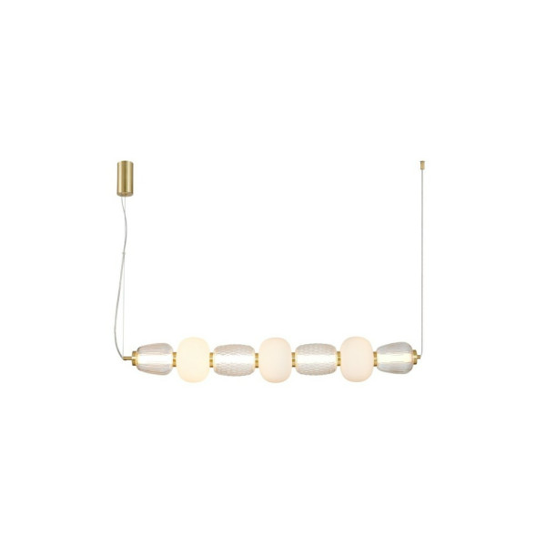 Подвесной светильник, люстра Italux PND-98374-42W-GD Eris Led 1x42W 3000K 7029Lm IP20 Золотой