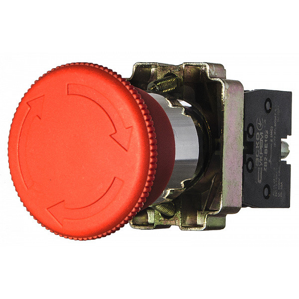 Кнопка-грибок Аско-Укрем XB2-BS542 Ø40мм (A0140010017)