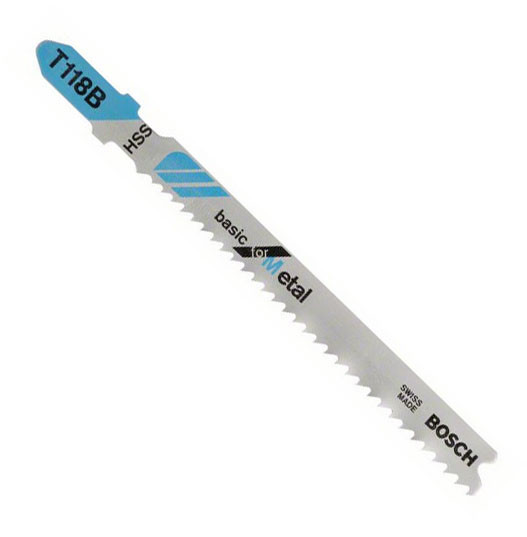 Лобзиковые пилки Bosch T118В (5шт) - фото №1