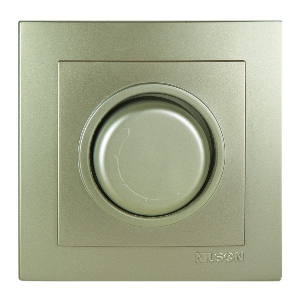 Світлорегулятор Nilson Touran золото 1000W з підсвіткою ( 24151053 )