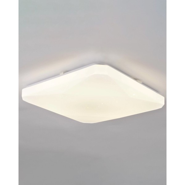 Светильник потолочный Goldlux 320100 Kastor LED 1x36W 4000K 4000Lm IP20 белый - фото №1