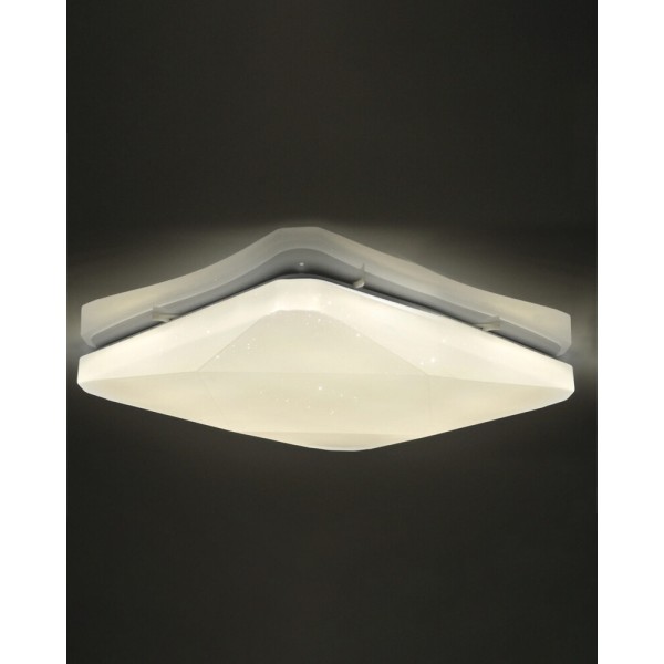 Светильник потолочный Goldlux 320100 Kastor LED 1x36W 4000K 4000Lm IP20 белый - фото №2